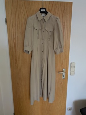 Sehr schönes Kleid von Ba&sh Gr. 1 = 36 schöner Zustand Beige zeitlos