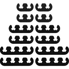 Spark Plug Wire Holders 12pcs 7mm 8mm 8.5mm 8.8mm Black