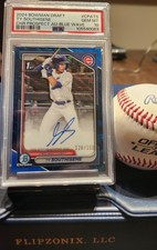 2024 Bowman Draft Ty Southisene 1st Bowman Auto Blue Wave /150 PSA 10