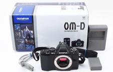 Olympus OM-D E-M5 Black 16.1MP Mirrorless Digital Camera w/Box