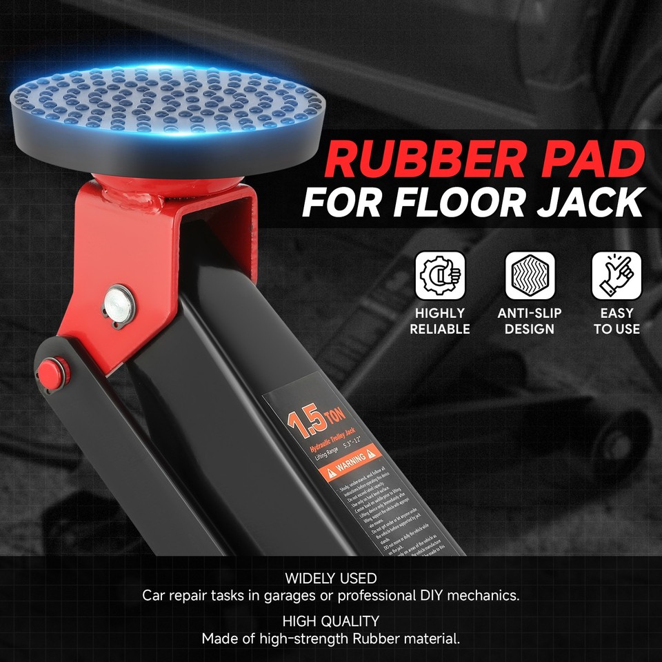 Jack Pad Adapters Car Lift Jack Stand Rubber Pads Stands Mat Frame Rail - View #2