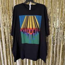 DAVE CHAPPELLE COMEDY CONCERT SHOW TOUR Color Block TEE T SHIRT Sz Unisex XXL