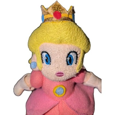 Nintendo Super Mario 8.5''  Party Princess Peach Plush Doll HUDSON Free Shipping 