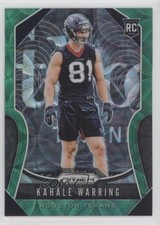 2019 Panini Prizm Rookies Green Scope Prizm 69/75 Kahale Warring #394 0zc5