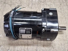 Bodine Electric NCI-13D3 Gear Motor 15:1 Ratio 1/30 HP 1700/113 RPM 1/2” Shaft
