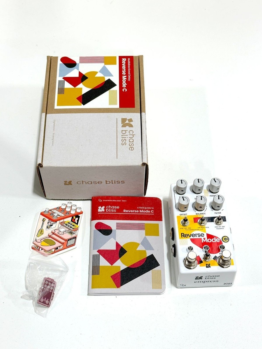 Chase Bliss Audio Reverse Mode C 2023 - White Graphic | eBay Chase Bliss Audio Reverse Mode C 2023 - White Graphic | eBay