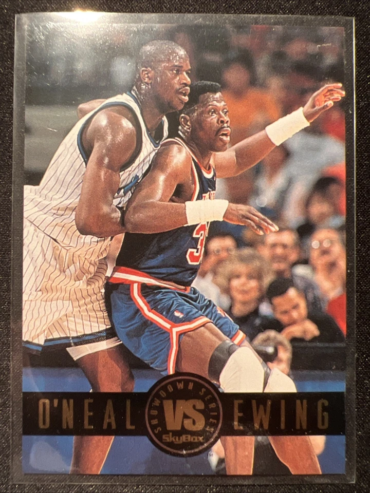 1993-94 Skybox Premium Showdown Series #SS1-SS6 (6 cartões - O'Neal, Ewing, etc.) - Imagem 3 de 4