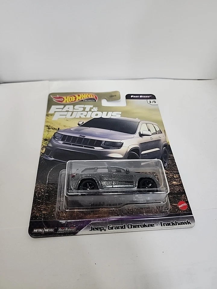 Coche Mattel Hot Wheels The Fast and Furious Jeep Grand Cherokee Trackhawk 1:64 Foto 3 de 4