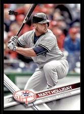 2017 Topps - Matt Holliday #580 New York Yankees