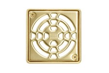 Kerdi-Drain Classic Shower Grate Kit with Integrated Slope Bonding Flange - I...