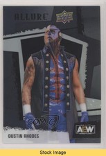 2022 Upper Deck Allure AEW Black Rainbow Dustin Rhodes #63 READ y0i