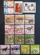 Burundi Lot de 27 timbres Oblitéré, voir desc.
