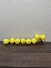 8 Vintage GE - Yellow - 15 Watt - Light Bulbs - Ceramic Coated