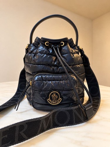 MONCLER 2WAY Mini Bag Shoulder Bag Black