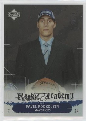2004-05 Upper Deck Rookie Academy Onyx 10/24 Pavel Podkolzin #RA11 RC e1e