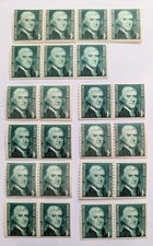 Lot Of 23 Thomas Jefferson 1 cent Postage Stamp- Green Rare Vintage 