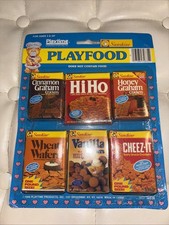 Vintage Tyco Playtime 80s Play Food NEW NIP Sealed 1988 Kitchen