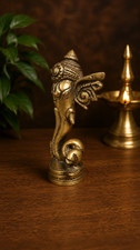 ganesha statue brass
