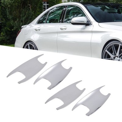 Fit For Mercedes-Benz C E C-Class W205 W213 X253 Door Handle Cover Trim 4PCS