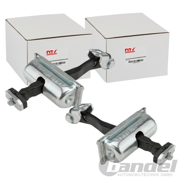 2X NTY TÜRfeststeller TÜRstopper Vorne Passend FüR Ford C-MAX Focus Kuga-image
