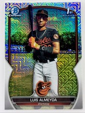 2023 Bowman Chrome Prospects Luis Almeyda 1st Bowman #BCP-194 Mojo Refractor RC