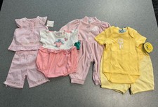Vintage Infant Girl Clothing Lot Carter  s USA Healthtex Lullaby Club NWT 0-9M