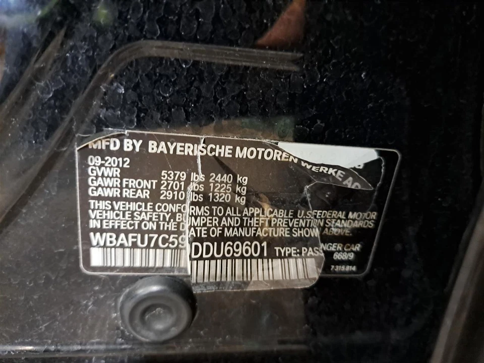 Apoio de suspensão traseiro 2013 535i Sku#4219255 - Imagem 2 de 4