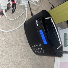 Portable DAB+Digital Radio With Handle 240v Uk Plug Or Battery Power Working