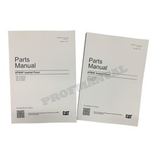 Caterpillar Cat AP500F Asphalt Paver Parts Catalog Manual