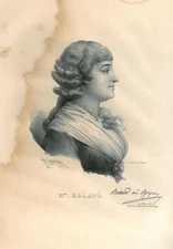 Portrait of Marie-Jeanne "Manon" Roland de La Platiere