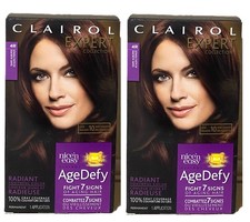 2 of Clairol Age Defy Hair Coloring Tools, 4r Dark Auburn