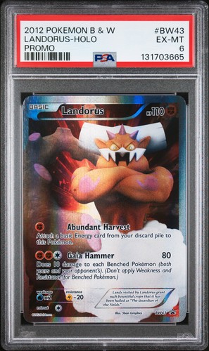 Landorus graded PSA 6 for sale on eBay
