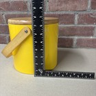Vintage MCM Ice Bucket Georges Briard Canary Yellow With Lid — photo 7