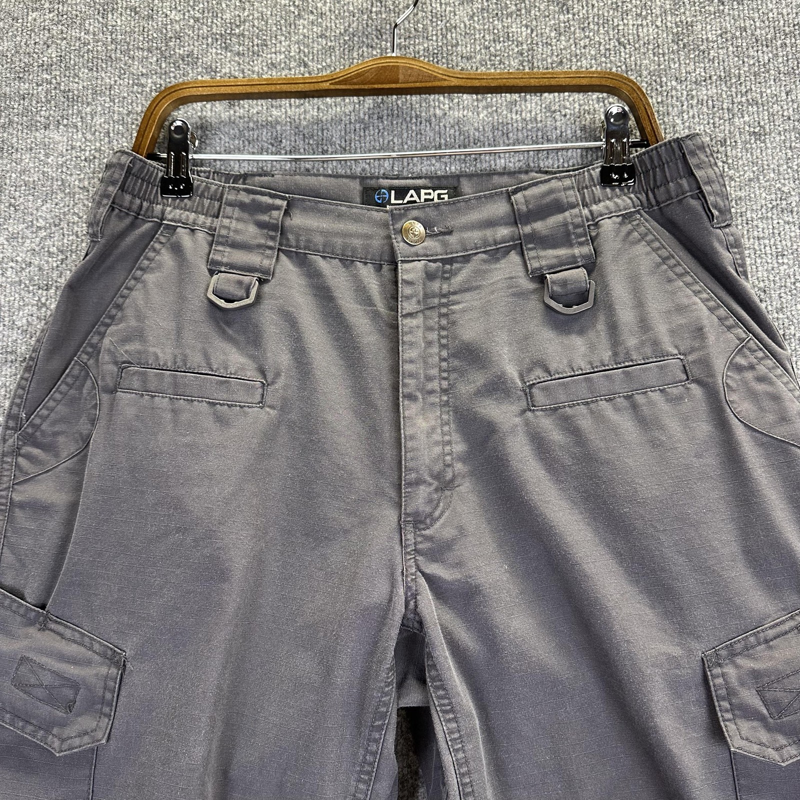 LAPG Basic Operator Pants Mens 34x30 Charcoal Tac… - image 2
