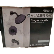 Glacier Bay Oswell Collection Single Handle Tub and Shower Set-Missing Valve