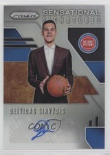 2019-20 Panini Prizm Sensational Signatures Silver Deividas Sirvydis Auto 05ti