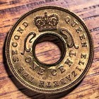 1961 East Africa Red Uncirculated 1 Cent Bronze RD Cent Coin KM# 35 Lot D2-102 — photo 4