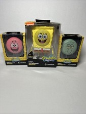 SpongeBob SquarePants Waterproof Bluetooth Speakers LE Interchangeable Set Of 3
