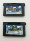 Super Mario World Advance 1 & 2 (Game Boy Advance 2002) Authentic Tested GBA Lot