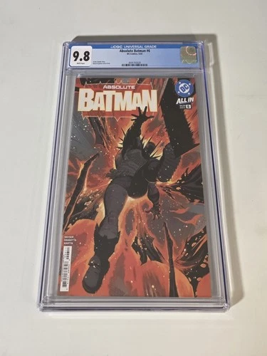 Absolute Batman #6 CGC 9.8 Graded Cover A 1st Print Nick Dragotta Joker Cameo