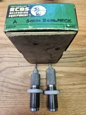 RCBS 6MM Reloading Dies Neck Sizing Free Shipping 