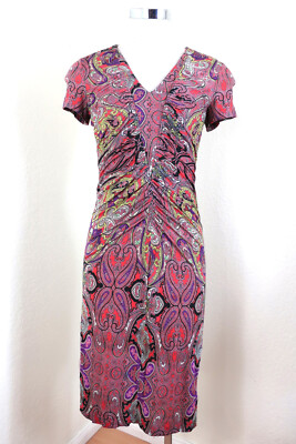 etro paisley cotton mini dress Etro | Blue Paisley-print Habotai Silk Tunic short Dress | Women