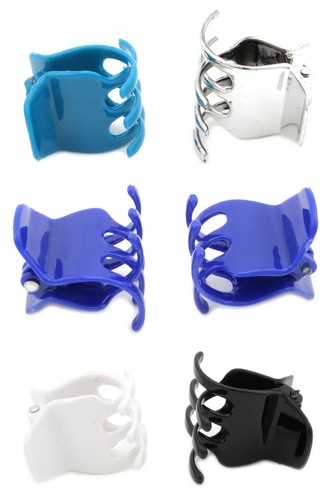 Zest Plastic Mini 35mm Hair Claw Clips Hair Accessory - Picture 4 of 10