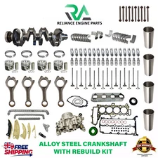 JAGUAR LAND ROVER 204DTD FORGED CRANKSHAFT WITH ENGINE REBUILD KIT 2.0 DIESEL XE