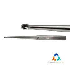 Richards 11-1393 Bone Curette Curved 45° Size 0 8-7/8"