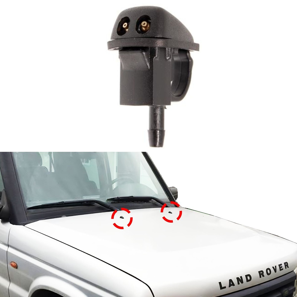 Ugello Lavavetri Riscaldato LAXED LR040670 - Per Range Rover L322 2002-2012 - Foto 6