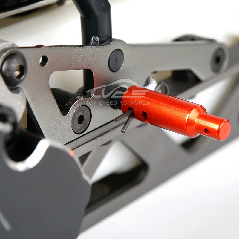 Alloy CNC Body Shell Rear Fixed Pin For 1/5 HPI RV KM BAJA 5B 5T 5SC - Image 4 of 4