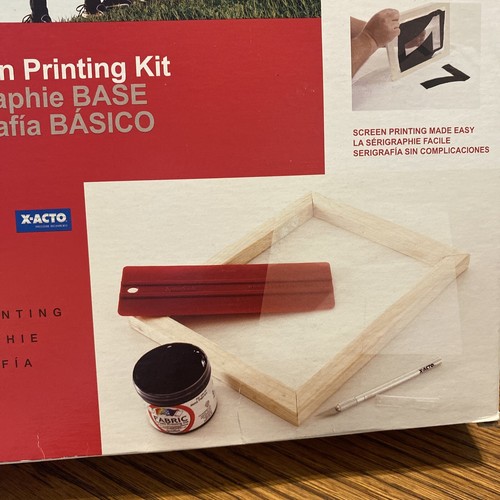Speedball Basic Fabric Screen Printing Super Value Kit New - Picture 3 of 9