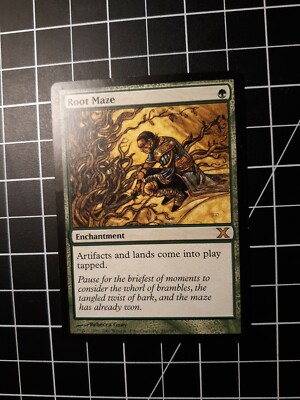 MTG　Reset　英語4枚 Root Maze - 10th Tenth Edition - RARE Magic MtG English