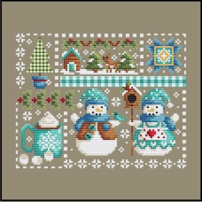 Shannon Christine Designs Counted Cross Stitch Chart ~ Winter Snow Fun ...